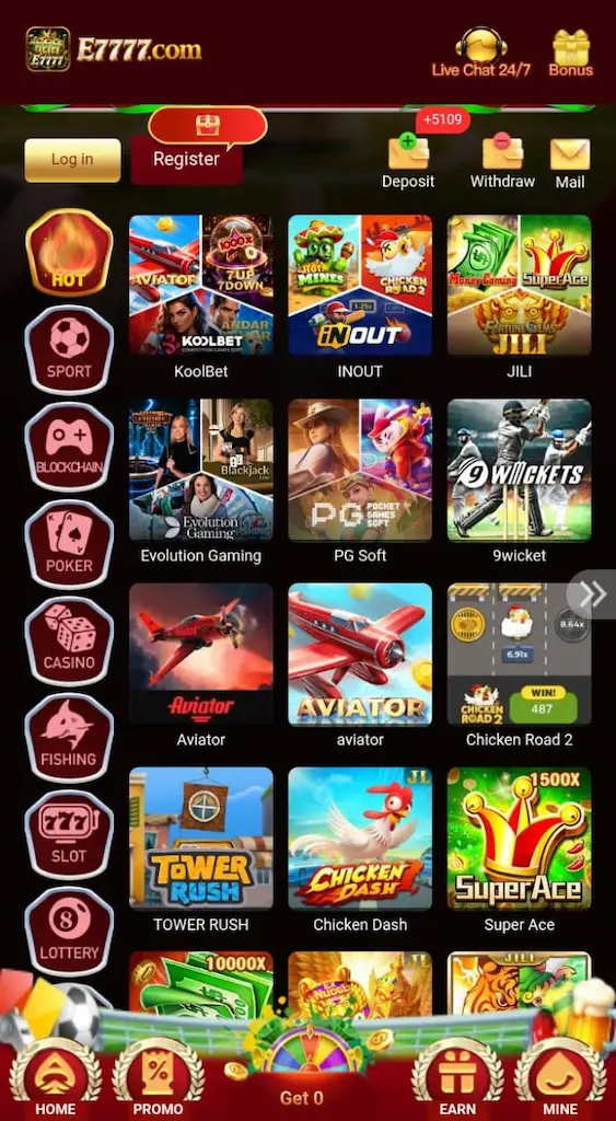 E7777 Game