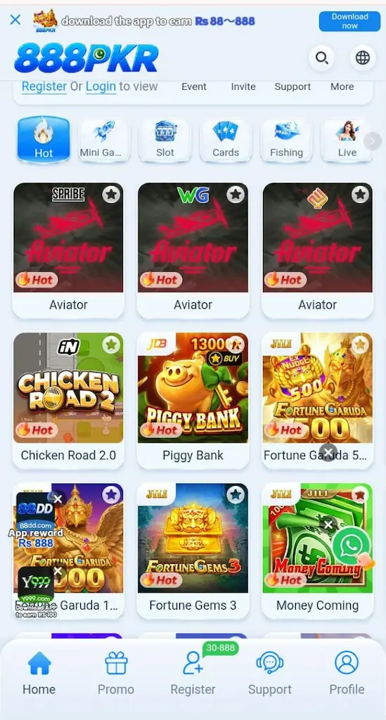 888PKR Game